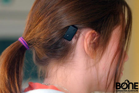 Can a deaf person hear with bone conduction